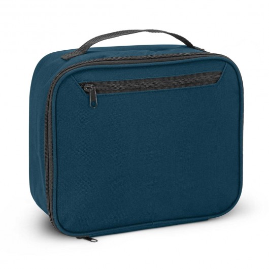 Printed Lunch Cooler Bags Navy